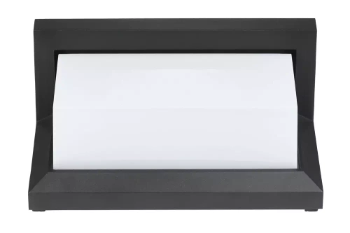 Lampa ogrodowa, kinkiet elewacyjny zewnętrzny LED | Zintegrowany czujnik ruchu i zmierzchu | 12W, 1200lm, IP65 | TYD-S18W-B
