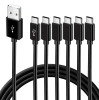 Kabel 1,5m USB 6w1 | Wielofunkcyjny kabel funkcją transferu danych | USB-TPC-6in1-150CM