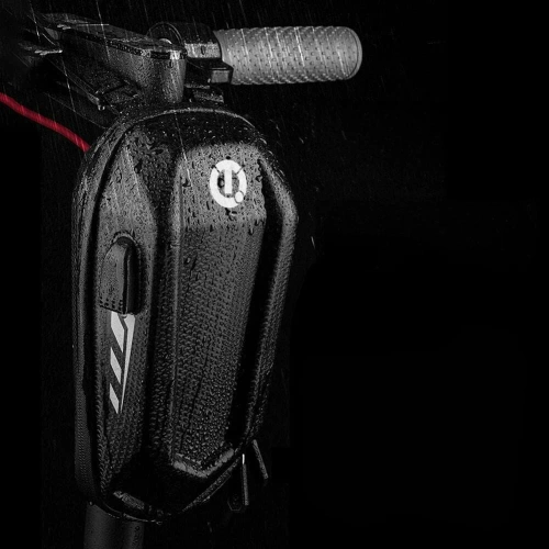 Wodoodporna torba na hulajnogę z portem USB | Pojemna, wytrzymała sakwa EVA 4L |1061-CHE/BAO