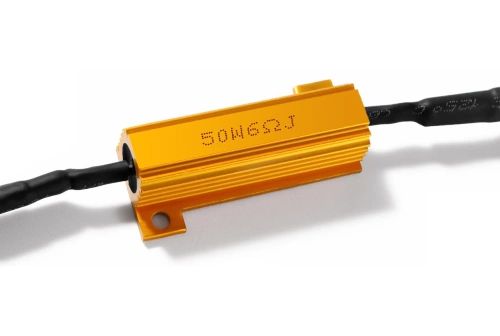 Filtr LED CAN BUS 50W 8Ω - oprawka HB4 9006 | D-50W-8-HB4