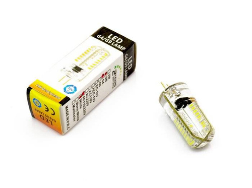 Żarówka G4 64 SMD 3014 SILIKON 230V