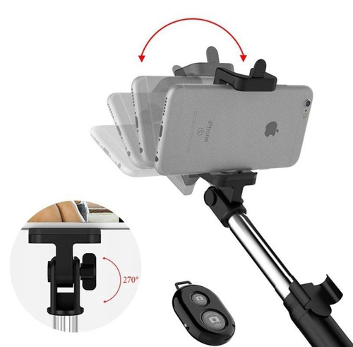 Selfie-stick z pilotem bluetooth | Monopod statyw | Kijek do robienia zdjęć | PSI-S003