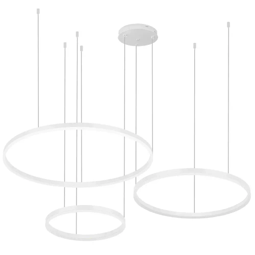 Wieloczęściowa Nowoczesna lampa wisząca | LED | Biała | RLK-C03-136W-W