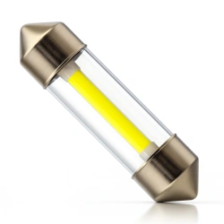 Żarówka samochodowa LED C5W COB 1W FILAMENT
