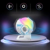 Projektor gwiazd | Lampka nocna RGB z wbudowanym głośnikiem | XTY01-WHITE