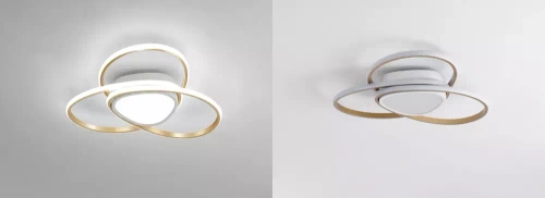 Nowoczesna lampa sufitowa zmieniająca barwę światła| LED | Pilot