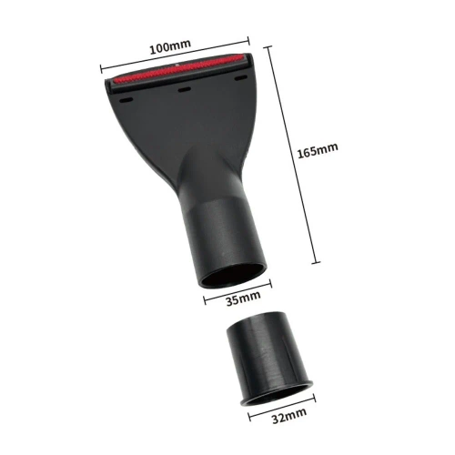 Uniwersalna końcówka do odkurzacza | Ssawka do odkurzacza | VCS-D08-BLACK