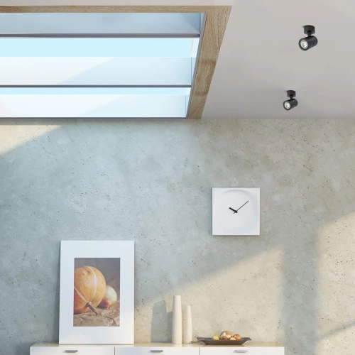 Lampa ścienna, kinkiet, spot, reflektor ruchomy LED | 10W, czarny | DL-802