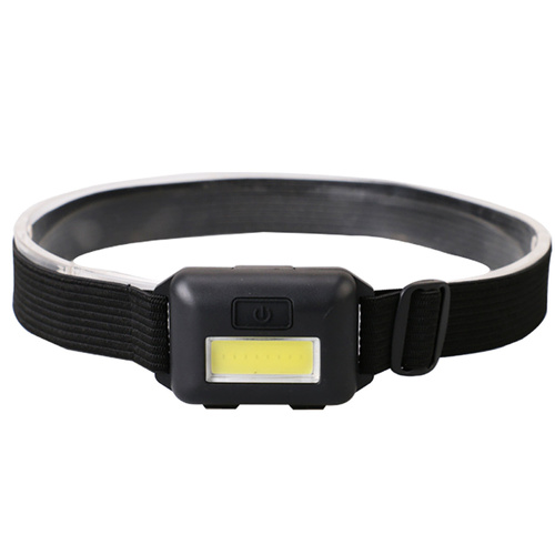 Latarka czołowa LED COB 3W | zasilana 3x AAA | T02-COB