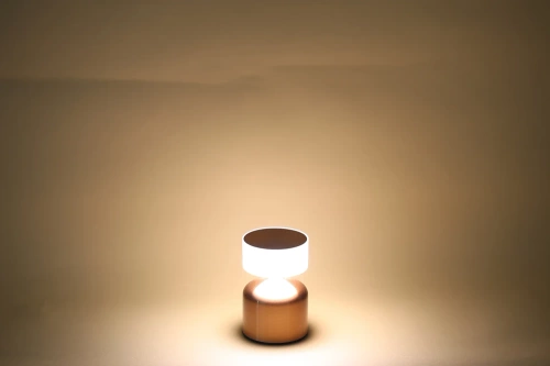 Lampa stołowa z wbudowanym akumulatorem | Lampa nocna z trzema barwami świecenia | Nastrojowa lampka do hotelu, restauracji | HJA44-GOLD