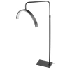 Lampa do studia tatuażu | Bezcieniowa lampa kosmetyczna LED | Lampa podłogowa do salonów kosmetycznych, stylizacji rzęs i paznokci | EPT-135-BLACK