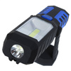 Akumulatorowa lampa warsztatowa LED 3W z hakiem i magnetyczną podstawą | 2600 mAh | 3 tryby światła | W29
