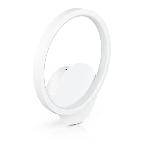 Okrągły kinkiet LED | Minimalistyczna, metalowa lampa ścienna 14W | YG-W005-W