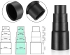 Końcówka do odkurzacza | Przejściówka do ssawki | Adapter do rury odkurzacza | FLA-D04-BLACK