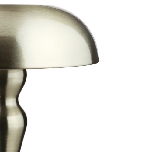 Lampka stołowa LED Grzybek | Bezprzewodowa lampka do hotelu, restauracji | Nocna lampka dotykowa | HJA24-A-SILVER