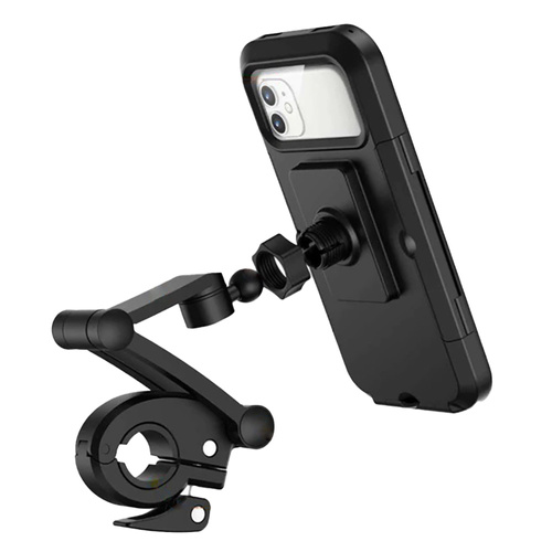 Rowerowy uchwyt na telefon | Wodoodporny, regulowany, na kierownicę | HL-69