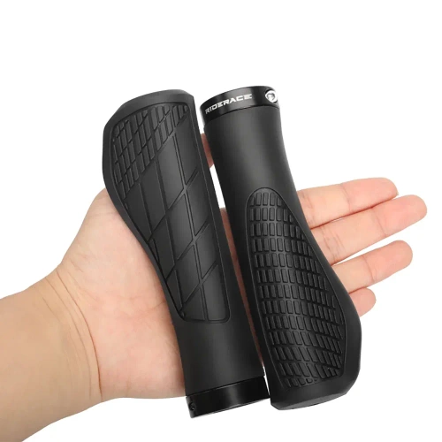 Ergonomiczne chwyty rowerowe 22.2 mm | Antypoślizgowe, amortyzujące, wygodne gripy na kierownicę | FD187