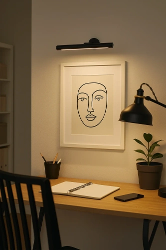 Lampka ścienna LED na akumulator | Oświetlenie bezprzewodowe mocowane na magnes | Regulowana barwa i jasność | WML-L22