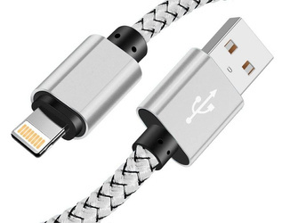 Lightning (iPhone) 1M | Nylonowy kabel USB do iPhone 11 XS XR X 8 7 6 5S SE | C06