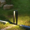 Nowoczesna lampa ogrodowa stojąca, słupek LED | Aluminium 60cm, IP54, 10W=1200lm | LLM-60CM