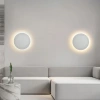 Lampa ścienna ⌀20 cm | Nowoczesna okrągła lampa | BD20-20CM-W| Kinkiet LED