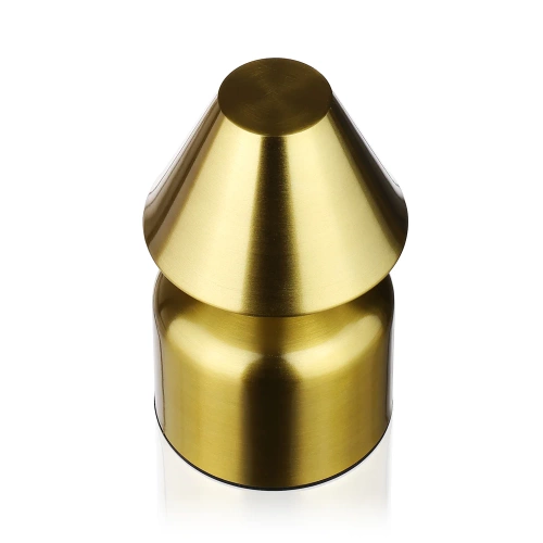 Lampka stołowa LED Grzybek | Bezprzewodowa lampka do hotelu, restauracji | Nocna lampka dotykowa | HJA42-GOLD