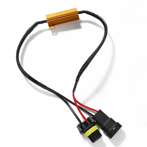 Filtr LED CAN BUS 50W 8Ω - oprawka HB4 9006 | D-50W-8-HB4