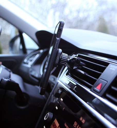 Samochodowy uchwyt magnetyczny do telefonu | podwójne szczęki do kratki nawiewu | PSI-M044