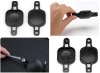 Uchwyt do roweru na airtag | Uchwyt na lokalizator. | BAT-463-BLACK