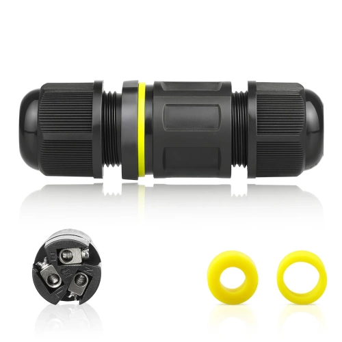 Hermetyczna mufa kablowa IP68  | Złącze śrubowe 3-pin 450V 24A do kabli 4–11 mm |M684-mini