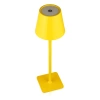 Lampka stołowa LED | Bezprzewodowa lampka nocna | Dotykowa lampka do hotelu, restauracji | HJA20-YELLOW