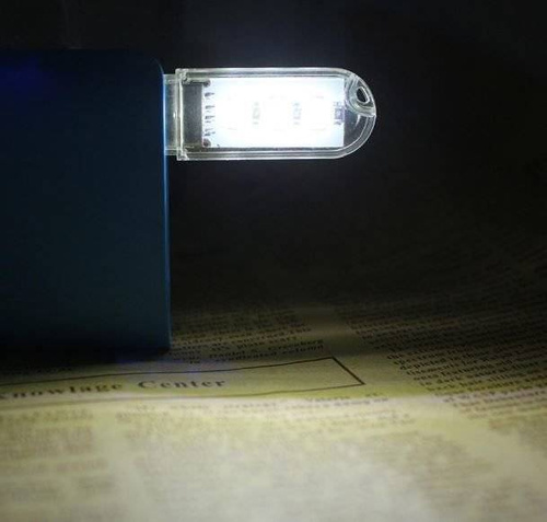 Lampka USB LED 3 SMD | do powerbanka, laptopa | USB Stick light 5V