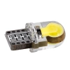 Żarówka LED W5W T10 2 COB 4-Chip Silikon | krótka - 24 mm