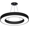 Lampa sufitowa wisząca LED 36W | okrągła | aluminium | CCD niemrugająca | Φ60x6 | LPL-004