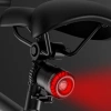 Inteligentna tylna lampka rowerowa | Oświetlenie LED z czujnikiem hamowania  |  Wodoodporna tylna lampka rowerowa LED IP65 z funkcją hamowania i ładowaniem USB | WD-SR