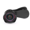 Obiektyw 4K HD, soczewka, nakładka na telefon | 2w1 makro 15x + szeroki kąt | Klips, etui, ściereczka | DT-020