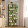 Drewniany kwietnik na doniczki | Stojak na rośliny | Regał na kwiaty | NZ252-BAMBOO