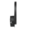 Okrągły kinkiet LED | Minimalistyczna, metalowa lampa ścienna 14W | YG-W005-B