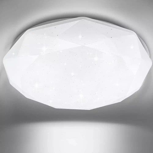 Lampa sufitowa LED | Efekt migoczących gwiazd | 2200 lm 24W | RLB-C24W-B