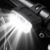 Zestaw lampek rowerowych LED USB – przednia biała + tylna czerwona | Mocne oświetlenie rowerowe| z akumulatorem | BK-L8005