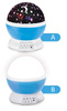 Obrotowy projektor gwiazd STAR LED + Lampka Nocna | NL-01