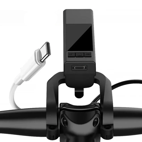  Lampka rowerowa 3w1 LED 450 lm| Komputer liczący prędkość, dystans  oraz czas | Mocne oświetlenie z sygnalizacją dźwiękową | MBLBD-3201