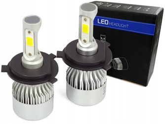 Zestaw LED H4 S2 COB 36W 16000 lm