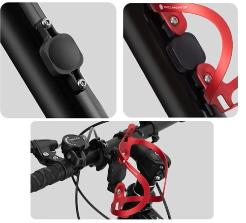 Uchwyt do roweru na airtag | Uchwyt na lokalizator. | BAT-463-BLACK