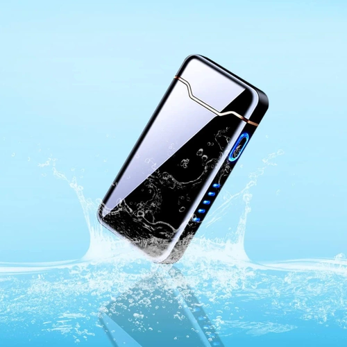 Nowoczesna zapalniczka plazmowa | Elektryczna zapalniczka ładowana przez USB | JL-818-BLACK