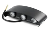 Lampa ogrodowa, kinkiet elewacyjny zewnętrzny LED | góra - dół | 6W, IP65 | BD-C041-6W