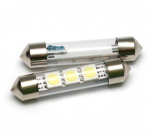 Żarówka samochodowa LED C5W 3 SMD 5050
