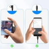 Kabel GSM | Kabel kątowy USB-C | Kabel z wtykiem 90st. | Szybkie ładowanie POWER DELIVERY | Kabel z transmisją danych | PD-F60W-1M-B