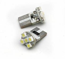 Żarówka samochodowa LED W5W T10 5 SMD 1210 CAN BUS