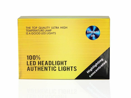 Zestaw żarówek LED H3 S4 COB 80W 8000 lm